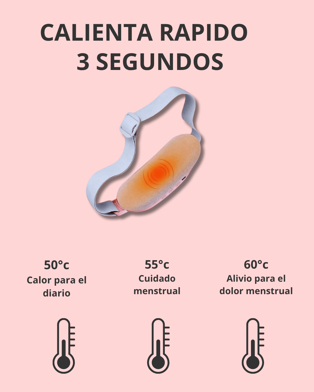 Cinturón térmico menstrual Serae